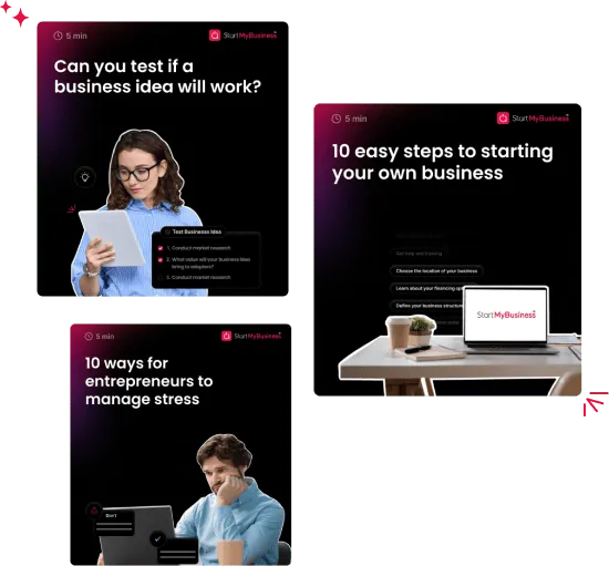 Startup tricks banner